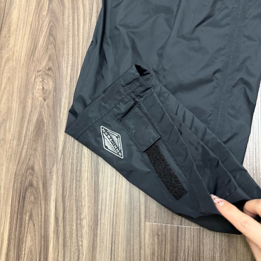 Columbia Pants Men M x 32" L Black Windbreaker Shell Hiking Omni Tech Rain - Picture 4 of 11